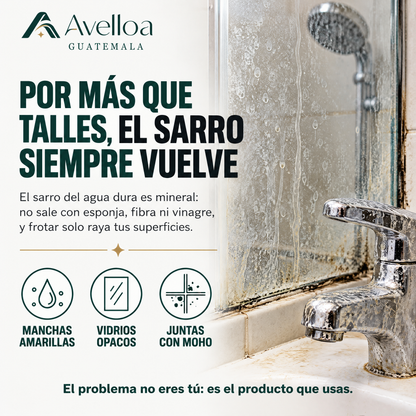Espuma antisarro para baño — Avelloa Guatemala